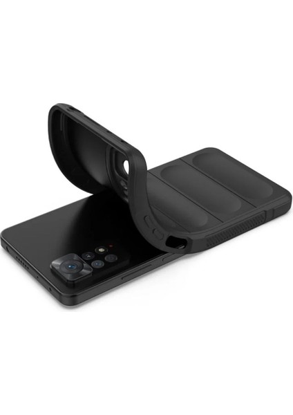 Redmi Note 11 Pro Uyumlu Silikon Kılıf - Kamera Korumalı Esnek Yeni Nesil Airbag Kapak - Lacivert modelleri