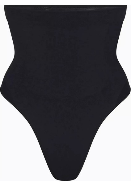 Seamless Sculpt High-Waist Thong, Dikişsiz Yüksek Bel Külot