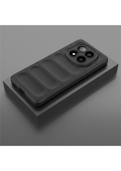 Redmi Note 14 Pro 5g Uyumlu Silikon Kılıf - Kamera Korumalı Esnek Yeni Nesil Airbag Kapak - Siyah indirimleri