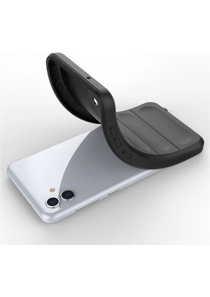 Samsung Galaxy A04 Uyumlu Silikon Kılıf - Kamera Korumalı Esnek Yeni Nesil Airbag Kapak - Lacivert modelleri