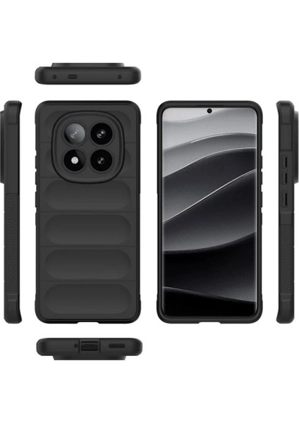 Redmi Note 14 Pro 4g Uyumlu Silikon Kılıf - Kamera Korumalı Esnek Yeni Nesil Airbag Kapak - Lacivert fiyatları
