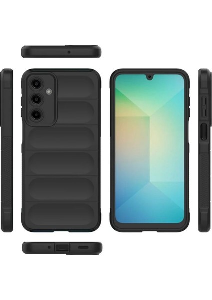 Samsung Galaxy A16 Uyumlu Silikon Kılıf - Kamera Korumalı Esnek Yeni Nesil Airbag Kapak - Lacivert fiyatları