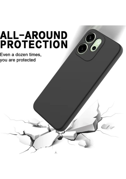 Oppo Reno 14F Uyumlu Silikon Kılıf - Kamera Korumalı Esnek Pastel Renk Kapak - Bordo fırsatları