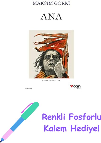 Ana + Renkli Fosforlu Kalem
