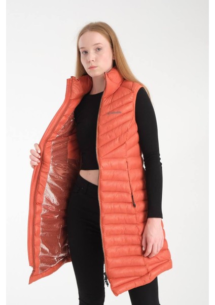 Omnı Heat Slim Fit Kadın Termal Uzun Yelek modelleri