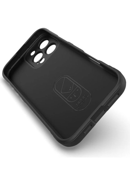 Apple iPhone 16 Pro Max Uyumlu Silikon Kılıf - Kamera Korumalı Esnek Yeni Nesil Airbag Kapak - Yeşil modelleri