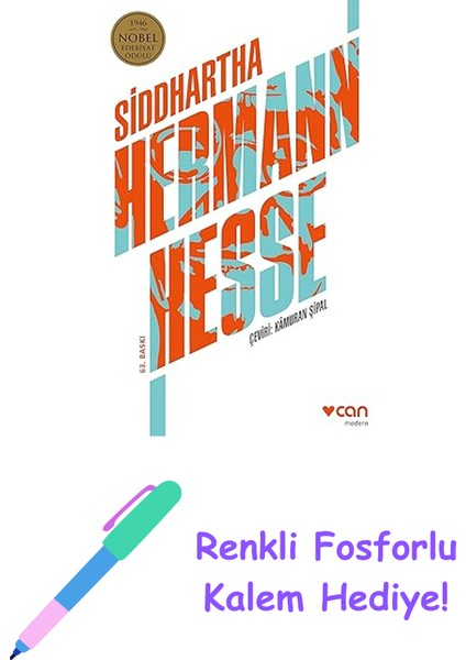 Siddhartha: 1946 Nobel Edebiyat Ödülü + Renkli Fosforlu Kalem
