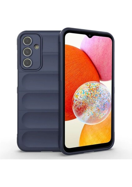 Samsung Galaxy A05S Uyumlu Silikon Kılıf - Kamera Korumalı Esnek Yeni Nesil Airbag Kapak - Lacivert