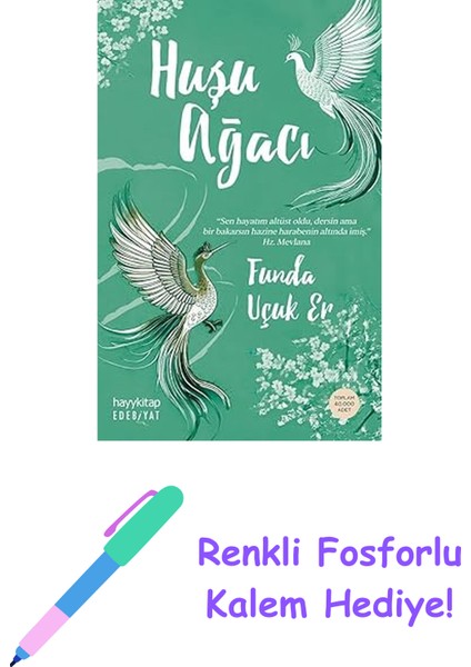 Huşu Ağacı + Renkli Fosforlu Kalem