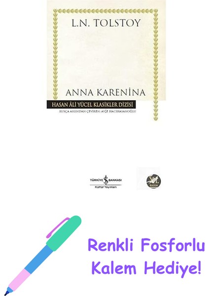 Anna Karenina + Renkli Fosforlu Kalem