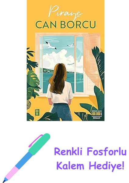 Can Borcu + Renkli Fosforlu Kalem