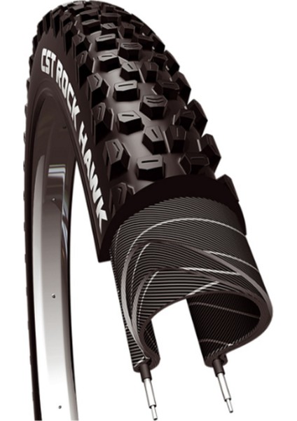 Bisiklet Dış Lastik 27.5x2.40 Telli Zırhlı | C1844 Rock Hawk Wıre