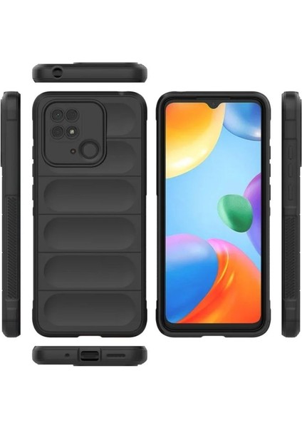 Redmi 10C Uyumlu Silikon Kılıf - Kamera Korumalı Esnek Yeni Nesil Airbag Kapak - Mavi fiyatları