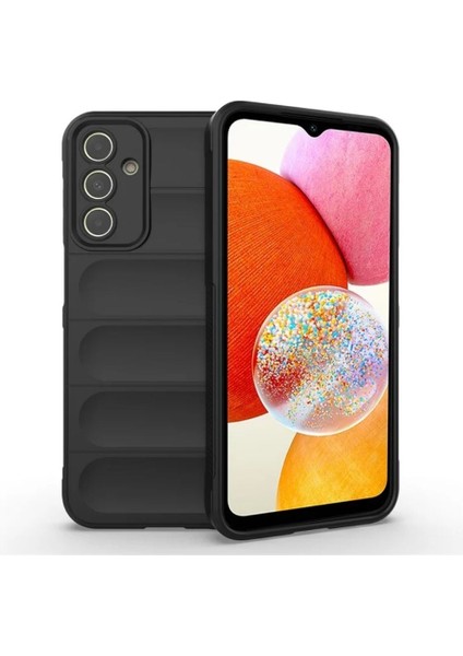 Samsung Galaxy A05S Uyumlu Silikon Kılıf - Kamera Korumalı Esnek Yeni Nesil Airbag Kapak - Siyah