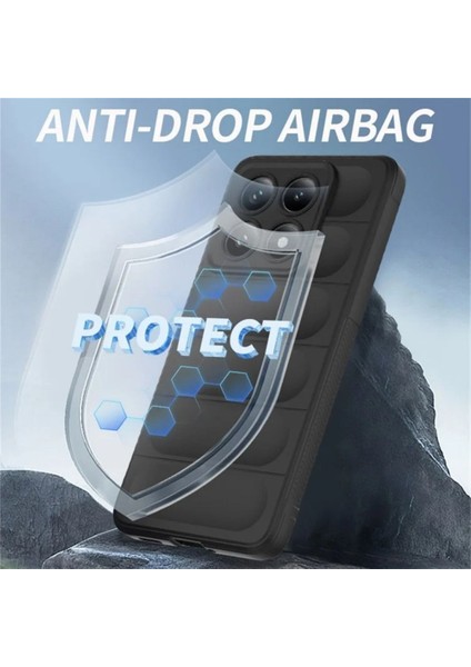 Xiaomi 14T Uyumlu Silikon Kılıf - Kamera Korumalı Esnek Yeni Nesil Airbag Kapak - Lacivert fırsatları