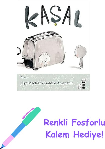 Kaşal + Renkli Fosforlu Kalem