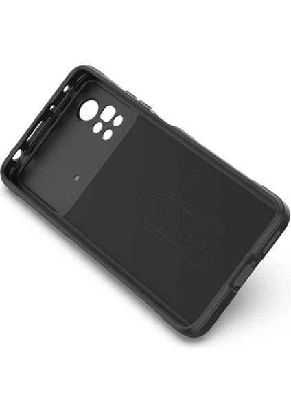 Poco X4 Pro Uyumlu Silikon Kılıf - Kamera Korumalı Esnek Yeni Nesil Airbag Kapak - Kırmızı fırsatları