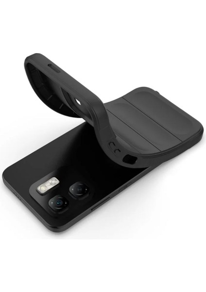 Infinix Smart 9 Uyumlu Silikon Kılıf - Kamera Korumalı Esnek Yeni Nesil Airbag Kapak - Lacivert indirimleri