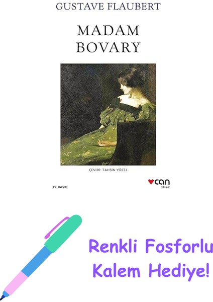 Madam Bovary + Renkli Fosforlu Kalem