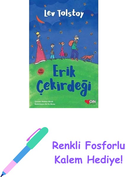 Erik Çekirdeği + Renkli Fosforlu Kalem