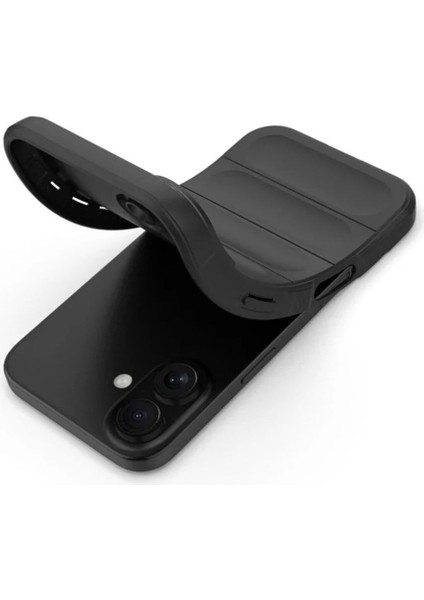 Apple iPhone 16 Plus Uyumlu Silikon Kılıf - Kamera Korumalı Esnek Yeni Nesil Airbag Kapak - Yeşil indirimleri