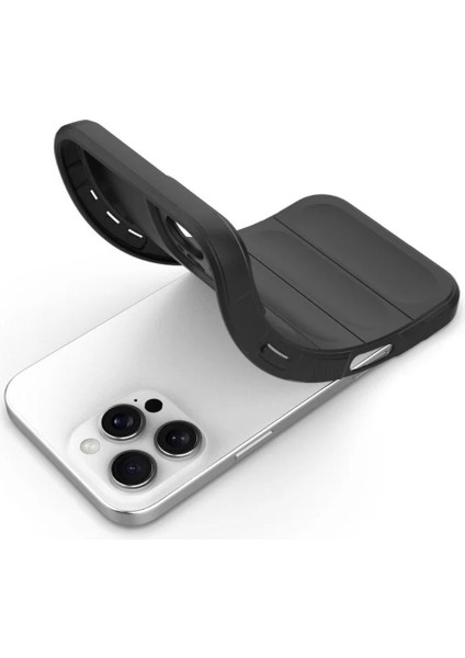 Apple iPhone 16 Pro Max Uyumlu Silikon Kılıf - Kamera Korumalı Esnek Yeni Nesil Airbag Kapak - Siyah indirimleri