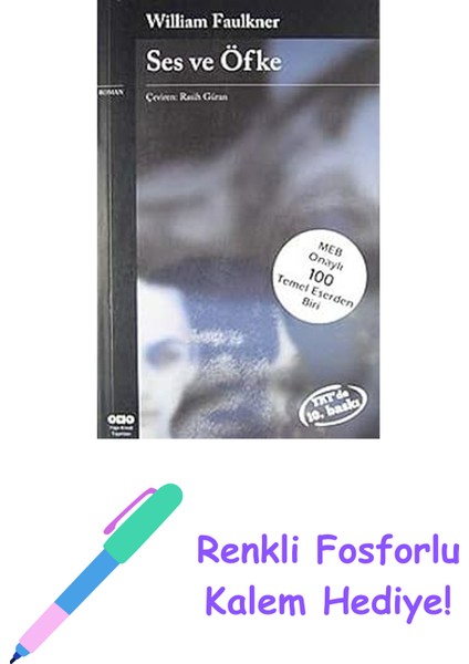 Ses ve Öfke + Renkli Fosforlu Kalem