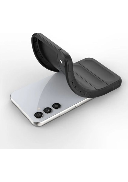 Samsung Galaxy A14 Uyumlu Silikon Kılıf - Kamera Korumalı Esnek Yeni Nesil Airbag Kapak - Lacivert modelleri