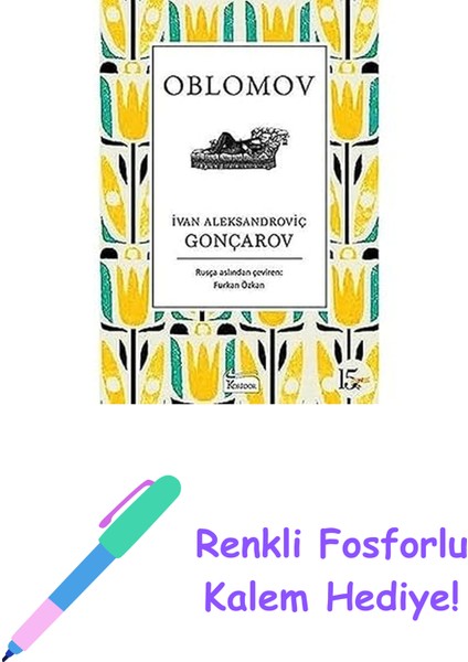 Oblomov (Bez Ciltli) + Renkli Fosforlu Kalem