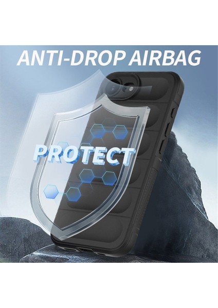 Apple iPhone 16E Uyumlu Silikon Kılıf - Kamera Korumalı Esnek Yeni Nesil Airbag Kapak - Kırmızı fırsatları