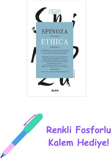 Ethica: Alfa Klasik + Renkli Fosforlu Kalem