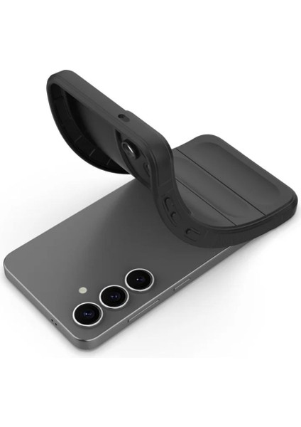 Samsung Galaxy S24 5g Uyumlu Silikon Kılıf - Kamera Korumalı Esnek Yeni Nesil Airbag Kapak - Kırmızı modelleri