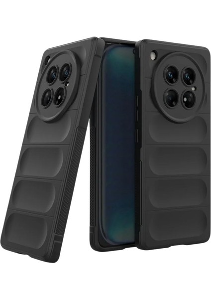 Infinix Zero 40 Uyumlu Silikon Kılıf - Kamera Korumalı Esnek Yeni Nesil Airbag Kapak - Siyah