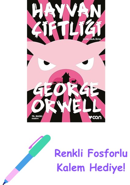 Hayvan Çiftliği + Renkli Fosforlu Kalem