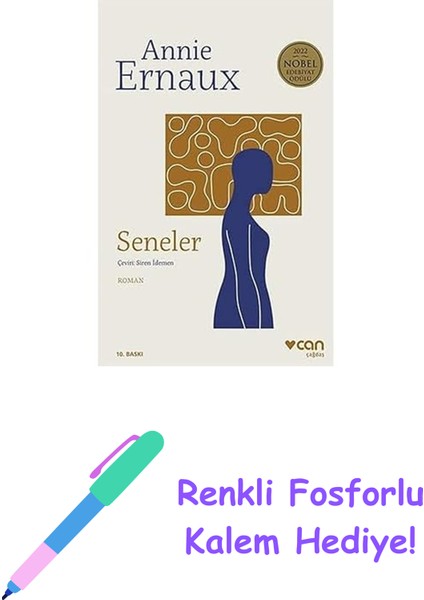 Seneler + Renkli Fosforlu Kalem