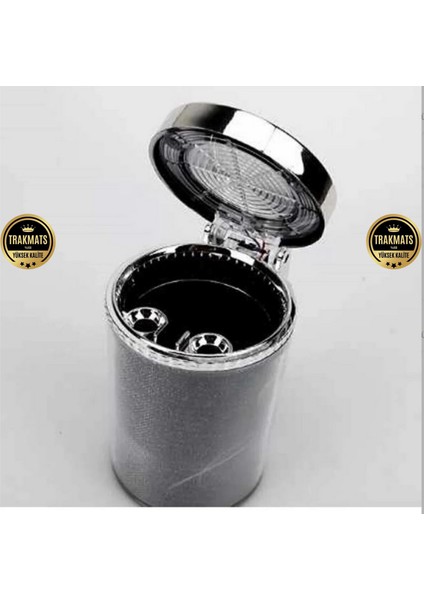 Ds 4 2021-2022-2023-2024-2025 Renkli Işıklı Araç Içi Küllük, Koku Yapmaz,rgb LED Işıklı,araba Küllük