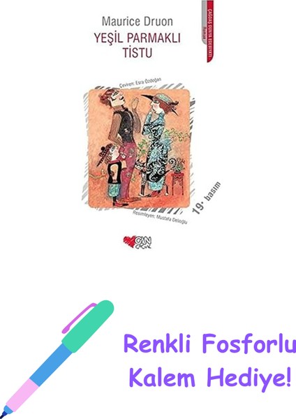 Yeşil Parmaklı Tistu + Renkli Fosforlu Kalem
