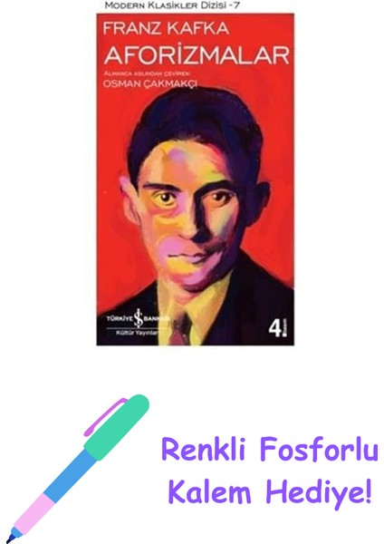 Aforizmalar: Modern Klasikler Serisi + Renkli Fosforlu Kalem