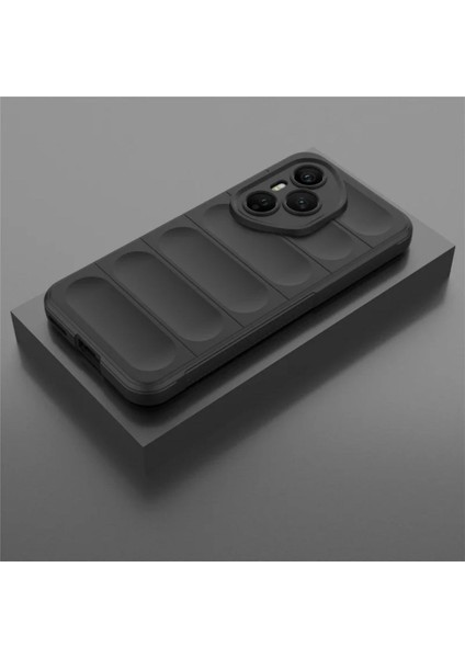 Honor 400 Pro Uyumlu Silikon Kılıf - Kamera Korumalı Esnek Yeni Nesil Airbag Kapak - Siyah fırsatları