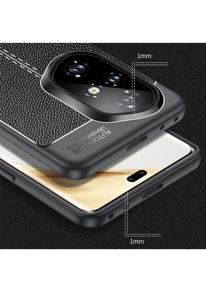 Honor 400 Uyumlu Silikon Kılıf Deri Desenli Darbe Emici Autofocus Tam Koruma Kapak fırsatları