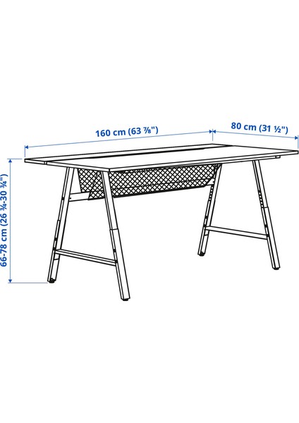 Utespelare Oyuncu Masası Siyah fiyatları