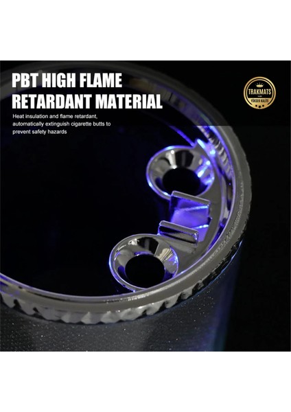 Peugeot Partner Tepe 2008-2009-2010-2011-2012-2013 Renkli Işıklı Araç Içi Küllük, Koku Yapmaz,rgb LED Işıklı,araba Küllük