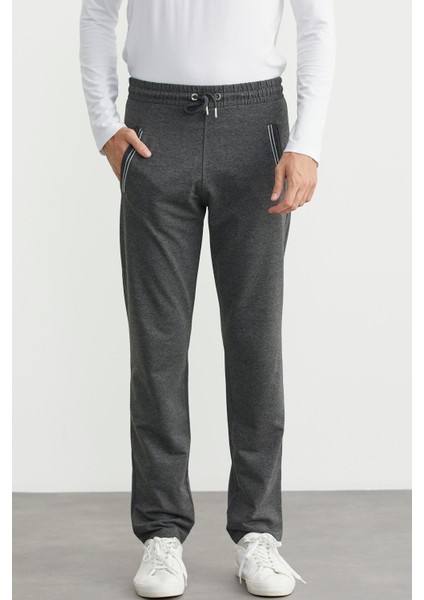 Boru Paça Rahat Kalıp Eşofman Altı - Antrasit fiyatları