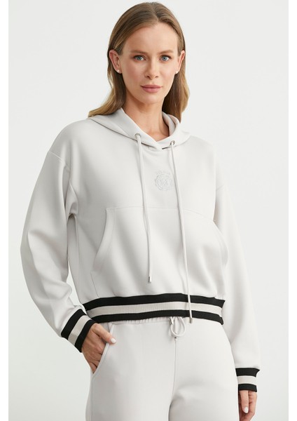 Kapüşonlu Rahat Kalıp Scuba Eşofman Takım - Taş fiyatları