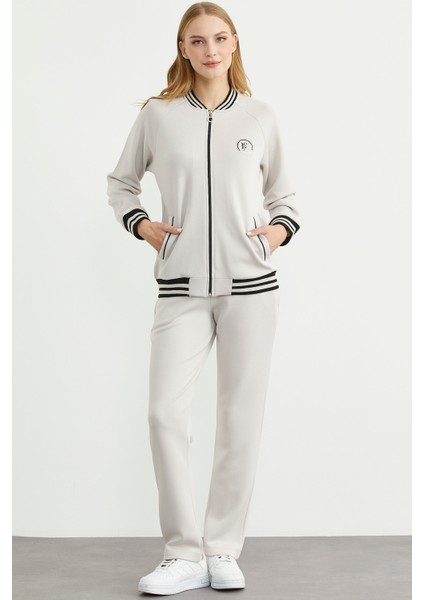 Şerit Detaylı Scuba Eşofman Takım - Taş fiyatları