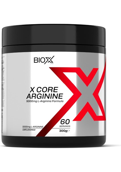 L- Arjinin Aromasız 300 gr 60 Servis Arginine Amino Asit