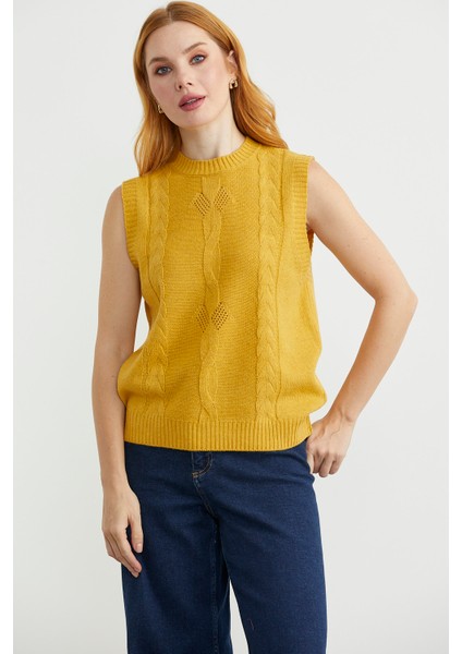 Salaş Yünlü Triko Süveter - Güneş fırsatları