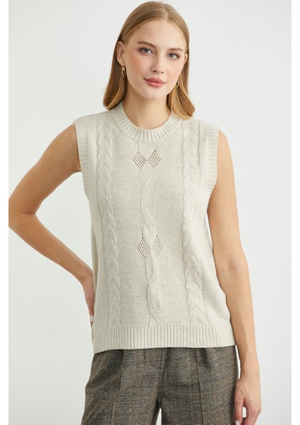 Salaş Yünlü Triko Süveter - Taş fiyatları