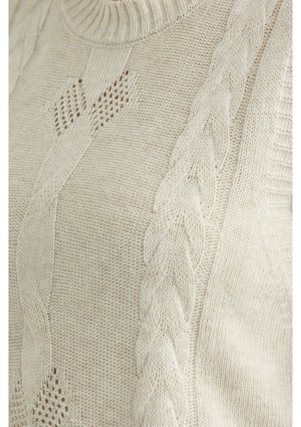 Salaş Yünlü Triko Süveter - Taş indirimleri