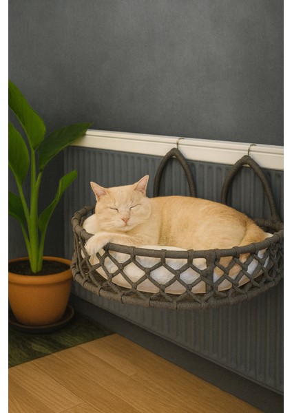 Kedi Kalorifer Yatağı Ratyatöre Asılan Kedi Yatağı